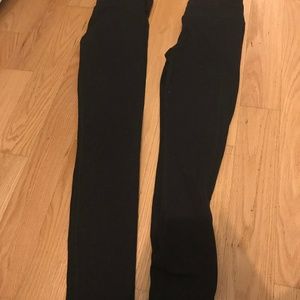 two pairs of athleta girl leggings